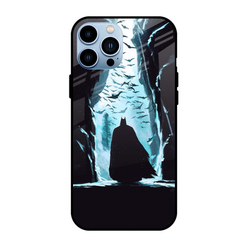 Dark Man In Cave iPhone 13 Pro Glass Back Cover Online