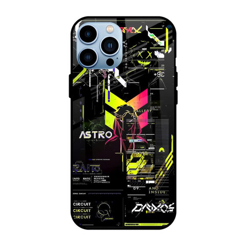 Astro Glitch iPhone 13 Pro Glass Back Cover Online