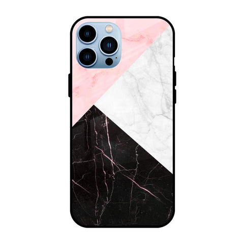 Marble Collage Art iPhone 13 Pro Glass Back Cover Online