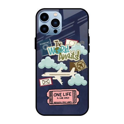 Tour The World iPhone 13 Pro Glass Back Cover Online