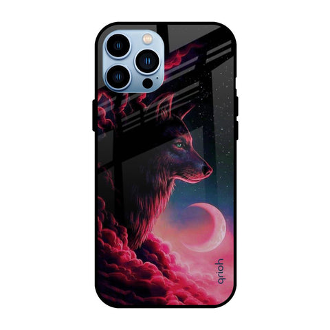 Moon Wolf Apple iPhone 13 Pro Glass Cases & Covers Online