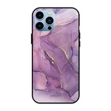 Purple Gold Marble iPhone 13 Pro Glass Back Cover Online