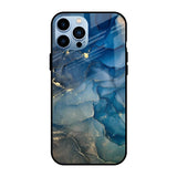 Blue Cool Marble iPhone 13 Pro Glass Back Cover Online