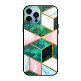 Seamless Green Marble iPhone 13 Pro Glass Back Cover Online