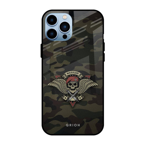 Army Warrior iPhone 13 Pro Glass Back Cover Online