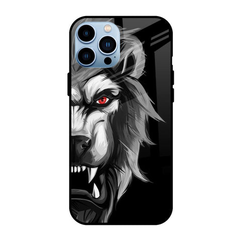 Wild Lion iPhone 13 Pro Glass Back Cover Online