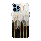 Tricolor Pattern iPhone 13 Pro Glass Back Cover Online