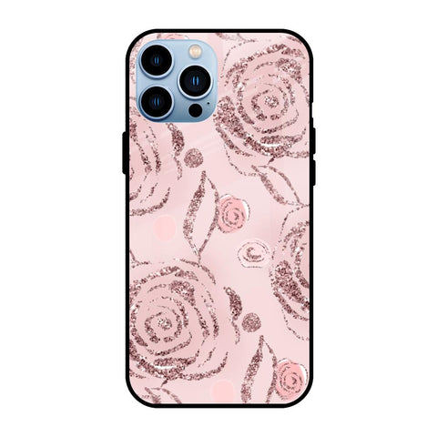 Shimmer Roses iPhone 13 Pro Glass Cases & Covers Online