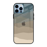 Abstract Mountain Pattern iPhone 13 Pro Glass Back Cover Online