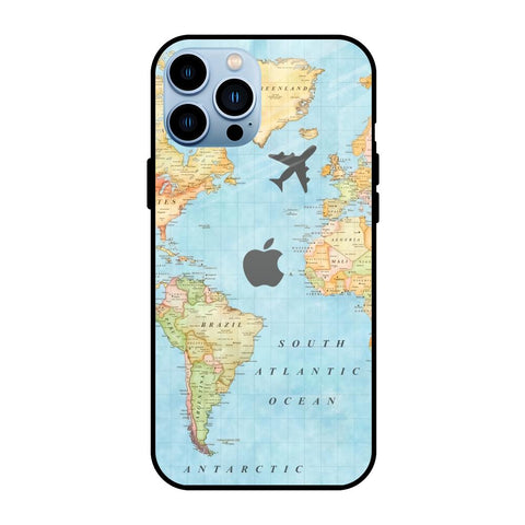 Fly Around The World iPhone 13 Pro Glass Back Cover Online