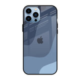 Navy Blue Ombre iPhone 13 Pro Glass Back Cover Online