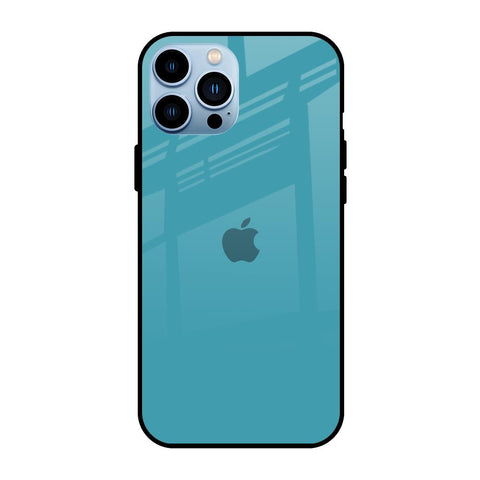 Oceanic Turquiose iPhone 13 Pro Glass Back Cover Online