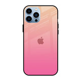 Pastel Pink Gradient iPhone 13 Pro Glass Back Cover Online