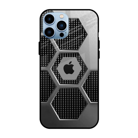 Hexagon Style iPhone 13 Pro Glass Back Cover Online