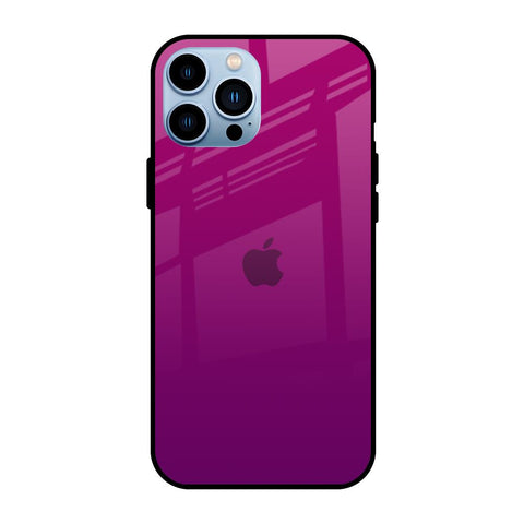 Magenta Gradient iPhone 13 Pro Glass Back Cover Online
