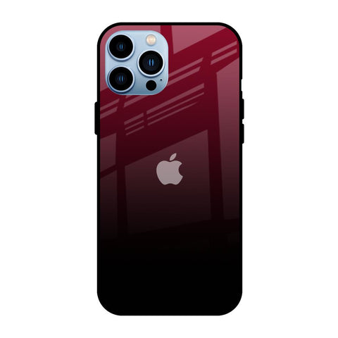 Wine Red iPhone 13 Pro Glass Back Cover Online