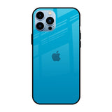 Blue Aqua iPhone 13 Pro Glass Back Cover Online