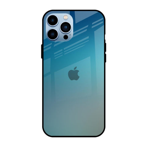 Sea Theme Gradient iPhone 13 Pro Glass Back Cover Online