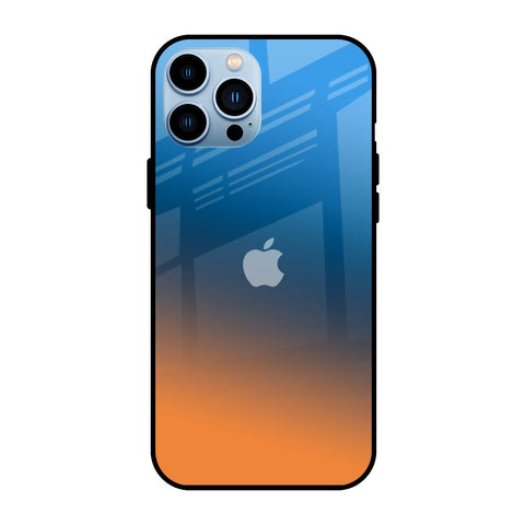 Sunset Of Ocean iPhone 13 Pro Glass Back Cover Online