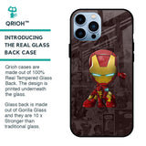 Angry Baby Super Hero Glass Case for iPhone 13 Pro