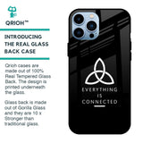 Everything Is Connected Glass Case for iPhone 13 Pro