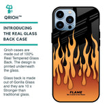 Fire Flame Glass Case for iPhone 13 Pro