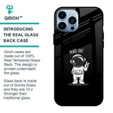 Peace Out Astro Glass Case for iPhone 13 Pro