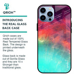Colorful Aura Glass Case for iPhone 13 Pro