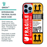 Handle With Care Glass Case for iPhone 13 Pro