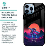 Retro Astronaut Glass Case for iPhone 13 Pro