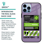 Run & Freedom Glass Case for iPhone 13 Pro