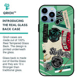 Slytherin Glass Case for iPhone 13 Pro