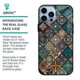 Retro Art Glass case for iPhone 13 Pro