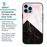 Marble Collage Art Glass Case For iPhone 13 Pro