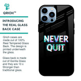 Never Quit Glass Case For iPhone 13 Pro