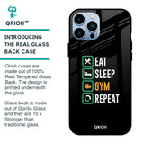 Daily Routine Glass Case for iPhone 13 Pro