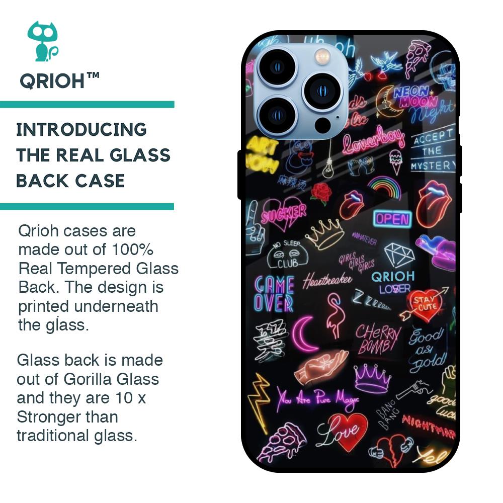 Accept The Mystery Glass Case for iPhone 13 Pro