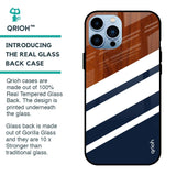 Bold Stripes Glass case for iPhone 13 Pro