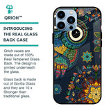 Owl Art Glass Case for iPhone 13 Pro