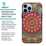 Elegant Mandala Glass Case for iPhone 13 Pro