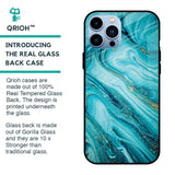 Ocean Marble Glass Case for iPhone 13 Pro