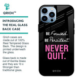 Be Focused Glass case for iPhone 13 Pro