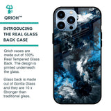 Cloudy Dust Glass Case for iPhone 13 Pro