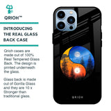 Yin Yang Balance Glass Case for iPhone 13 Pro