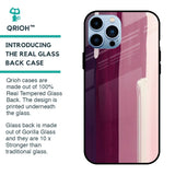 Brush Stroke Art Glass Case for iPhone 13 Pro
