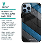 Multicolor Wooden Effect Glass Case for iPhone 13 Pro