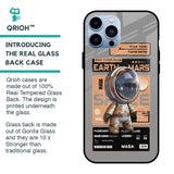 Space Ticket Glass Case for iPhone 13 Pro