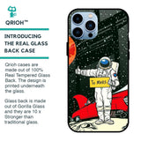Astronaut on Mars Glass Case for iPhone 13 Pro
