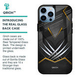 Black Warrior Glass Case for iPhone 13 Pro