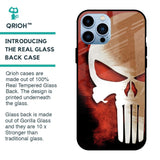 Red Skull Glass Case for iPhone 13 Pro
